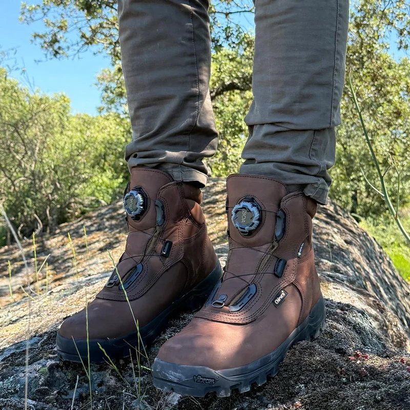 Botas de montaña y trekking Hombre Chiruca Boxer Boa 12 Gore-Tex Marrón
