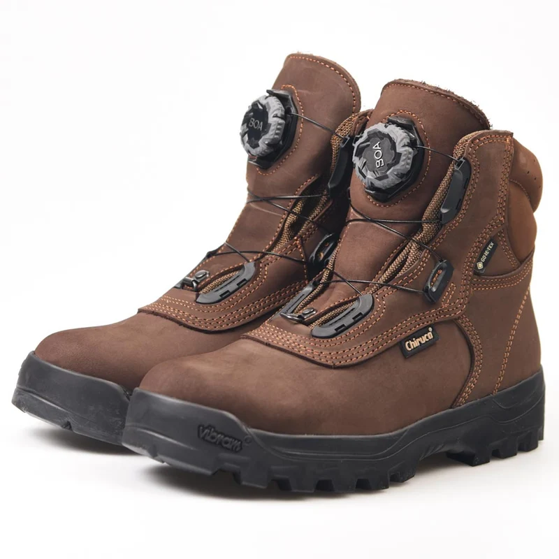 Botas de montaña y trekking Hombre Chiruca Boxer Boa 12 Gore-Tex Marrón
