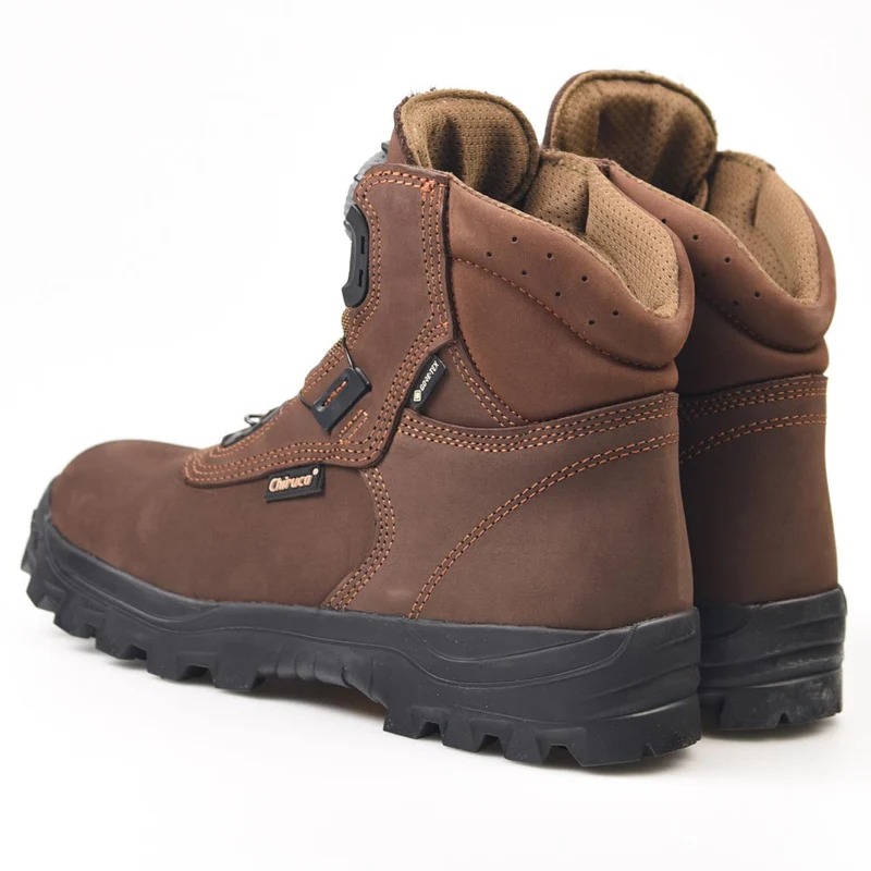 Botas de montaña y trekking Hombre Chiruca Boxer Boa 12 Gore-Tex Marrón