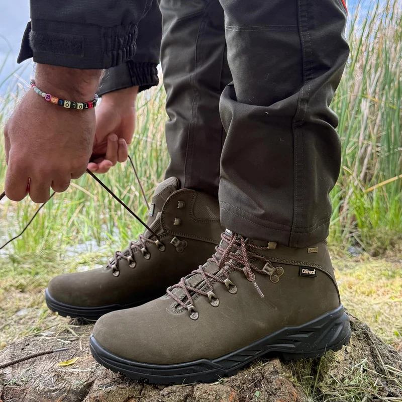 Botas de montaña y trekking Unisex Chiruca Teckel 01 Gore-Tex Verde