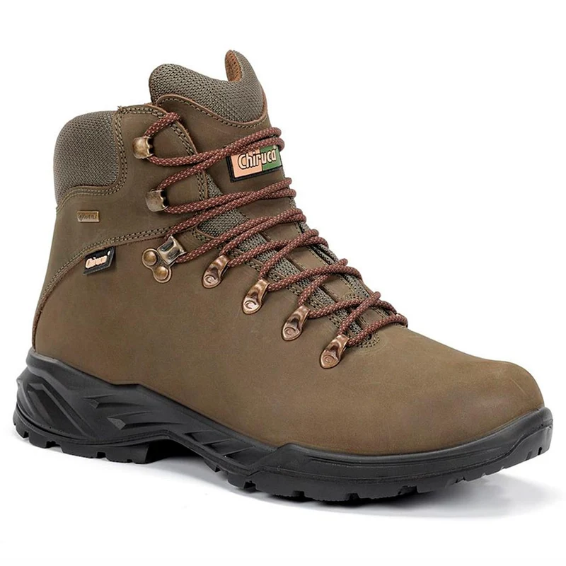 Botas de montaña y trekking Unisex Chiruca Teckel 01 Gore-Tex Verde