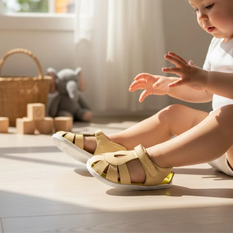 Sandalias Respetuosas Blanditos India Amarillo
