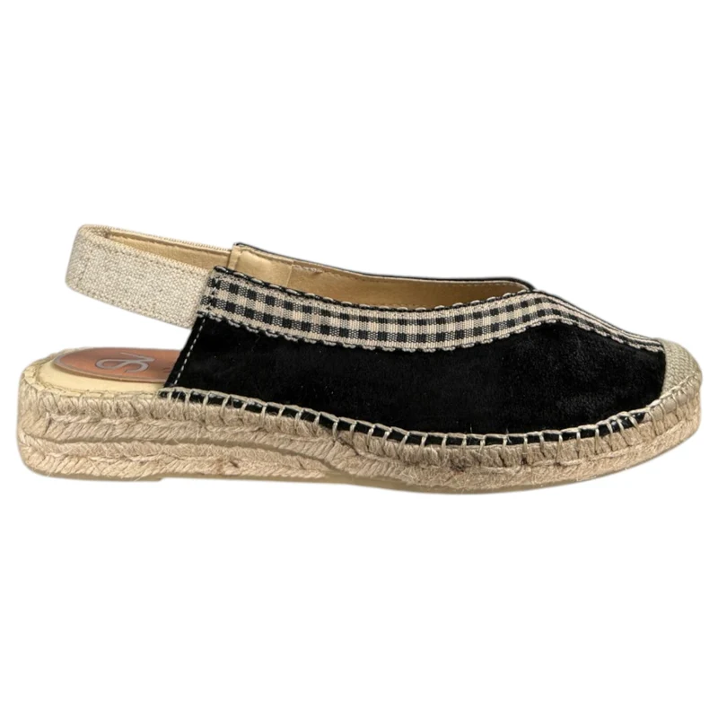 Alpargatas Salvi Vitelo Vichy 332016 Negro