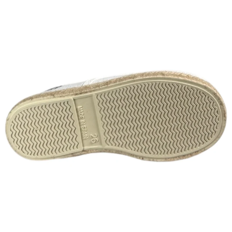 Zapatillas Javer Blúcher Lino 130-35 Blanco