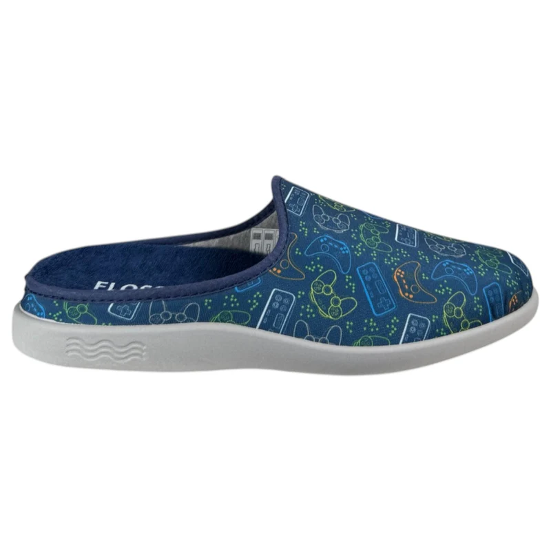 Zapatillas de Casa Flossy Game 27-214 Marino