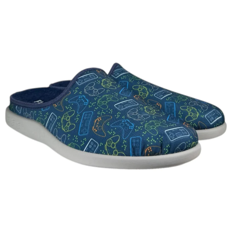 Zapatillas de Casa Flossy Game 27-214 Marino