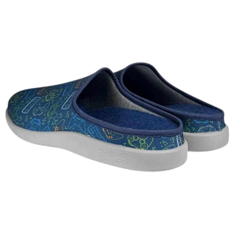 Zapatillas de Casa Flossy Game 27-214 Marino