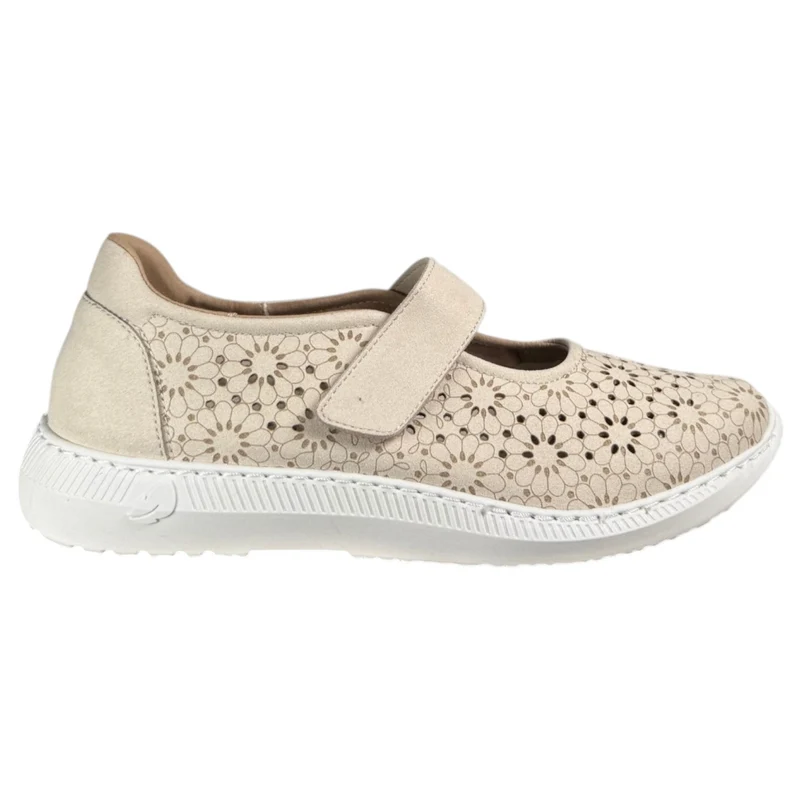Zapatos Merceditas Plumaflex 3724 Piedra