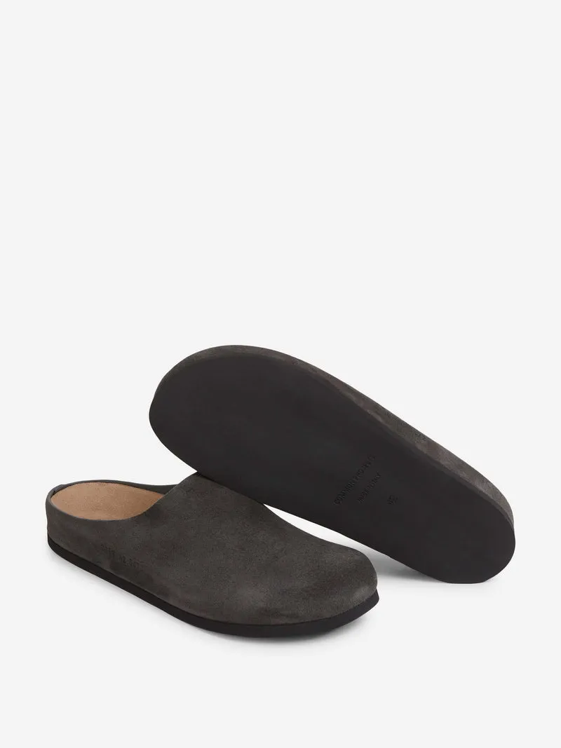 Zuecos Clog Suede