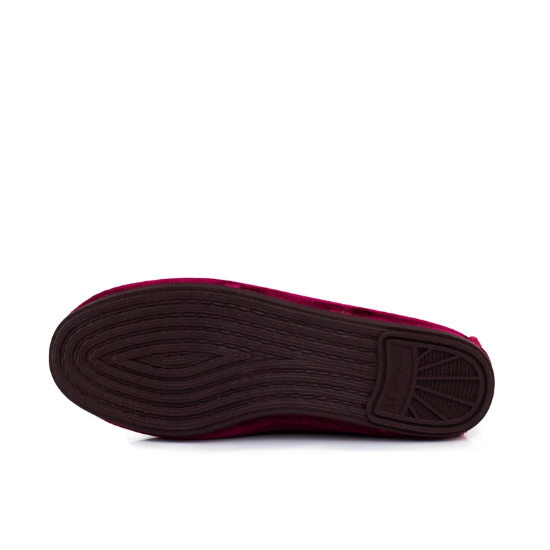 Zapatilla casa burdeos 55107 La Cadena