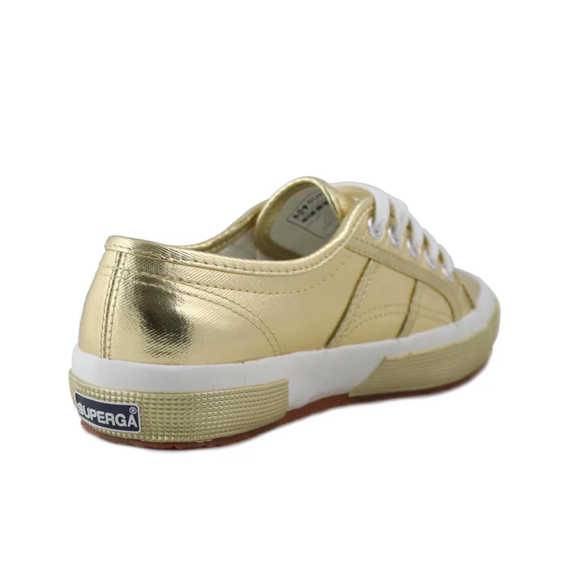 Zapatilla dorada 2750COTMETU Superga