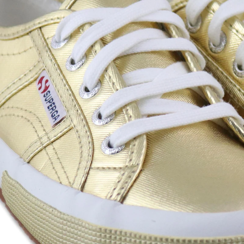 Zapatilla dorada 2750COTMETU Superga