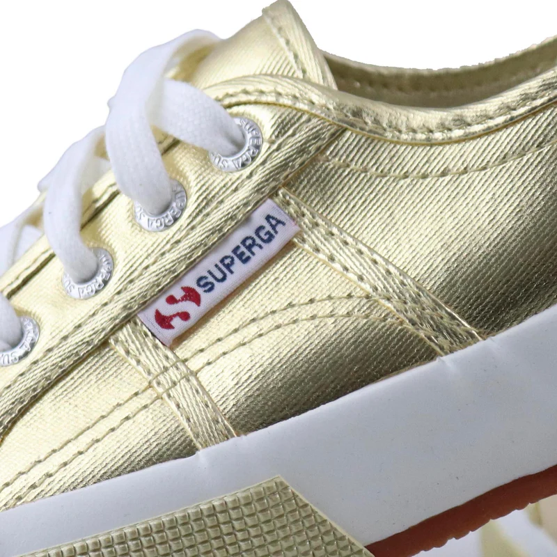 Zapatilla dorada 2750COTMETU Superga