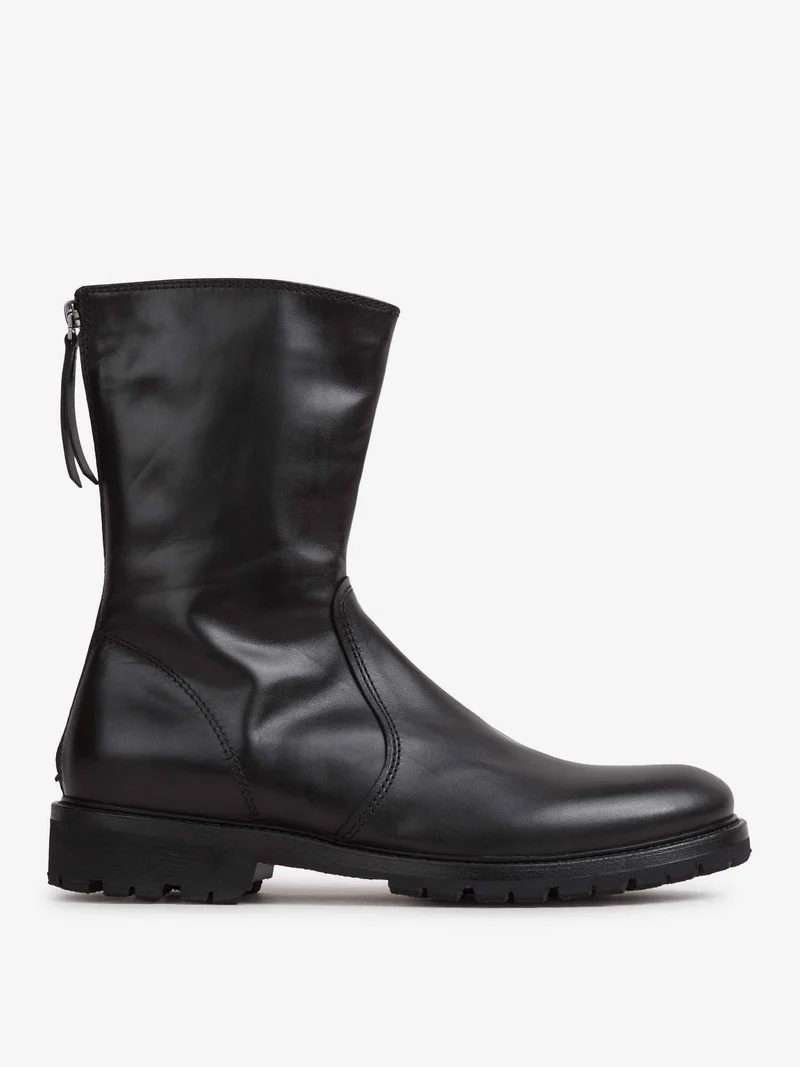 Botas Piel Slip On
