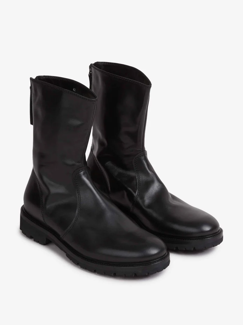 Botas Piel Slip On