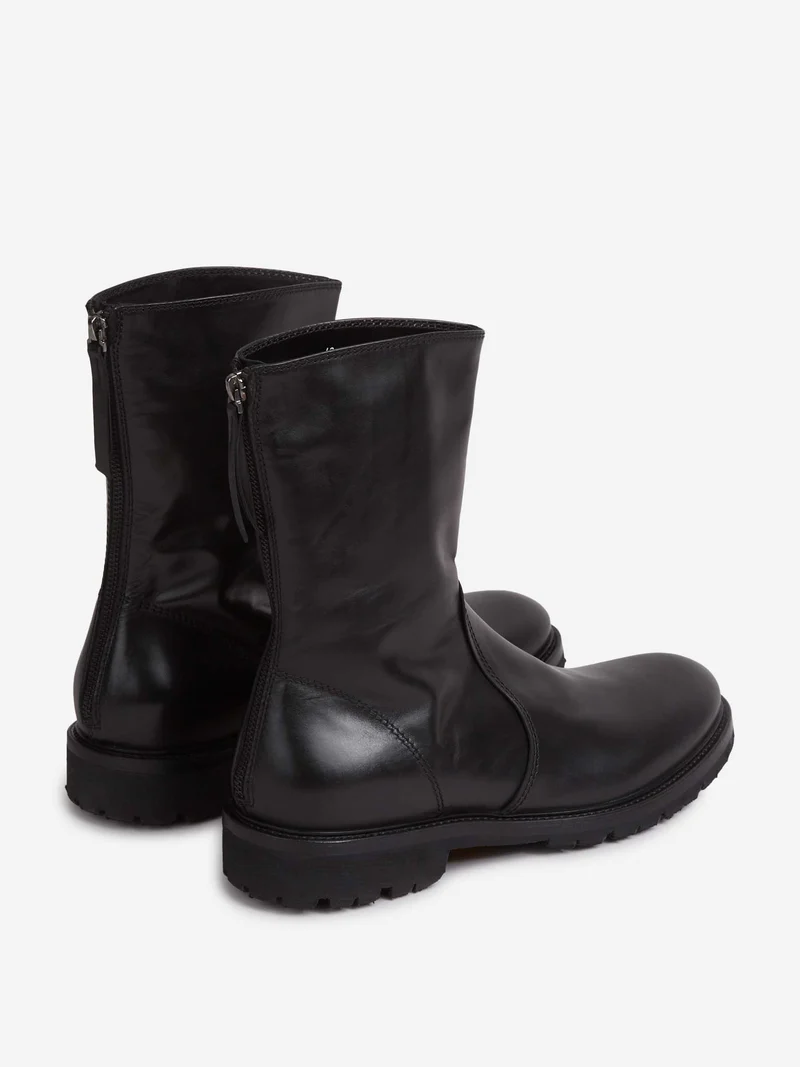 Botas Piel Slip On