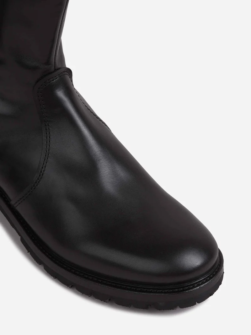 Botas Piel Slip On