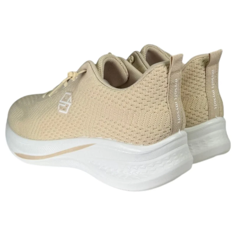 Deportivos Mysoft Elásticos 26M380 Beige
