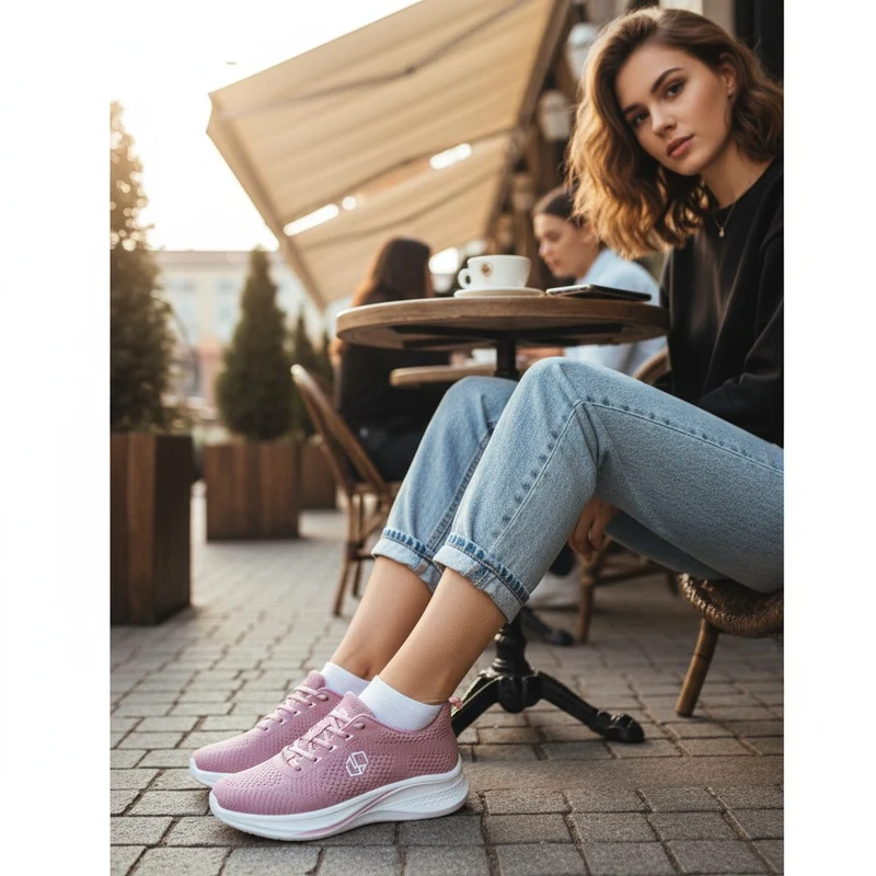 Deportivos Mysoft Elásticos 26M380 Malva