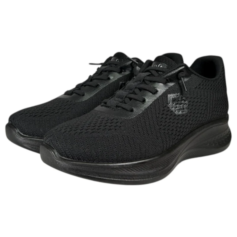Deportivos Mysoft Elásticos 26M380 Negro