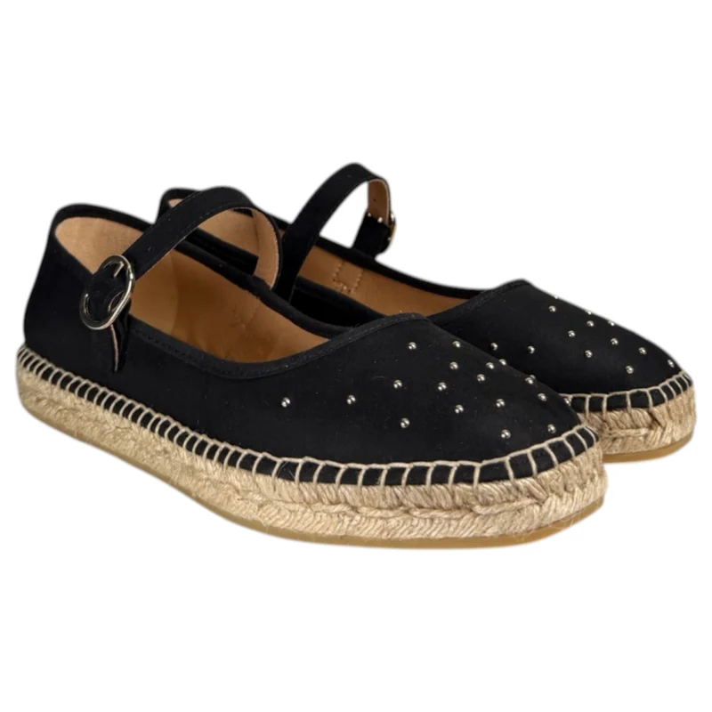 Alpargatas Paseart Merceditas 779/T892t Negro