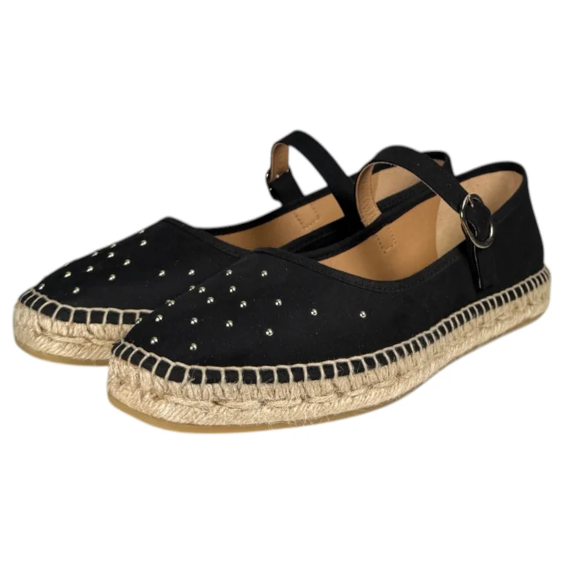 Alpargatas Paseart Merceditas 779/T892t Negro