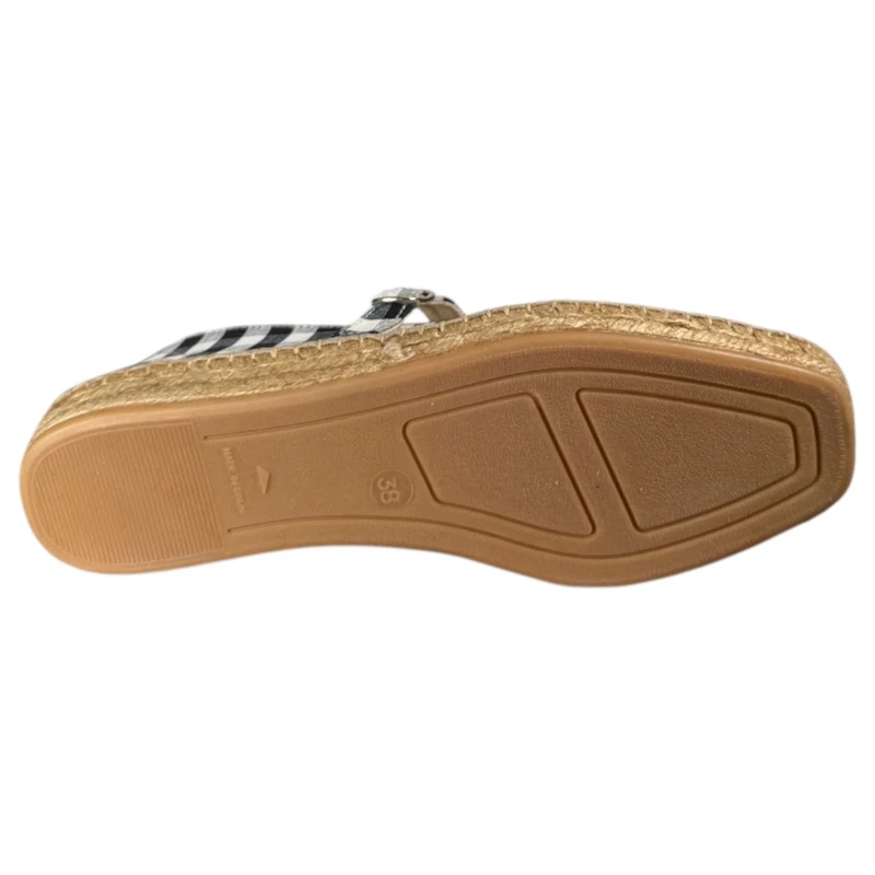 Alpargatas Salvi Merceditas Vichy 186375 Negro