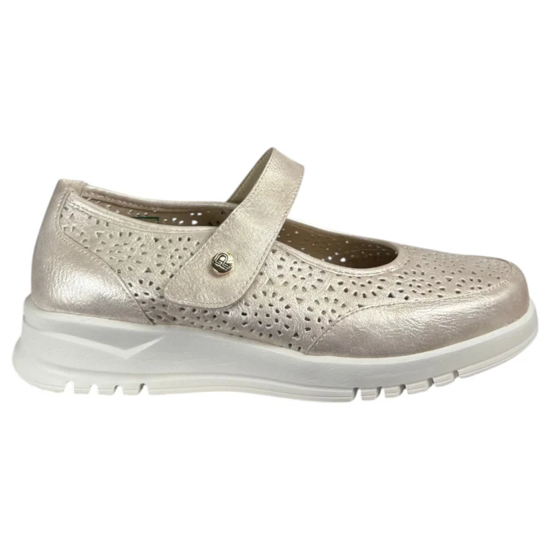 Zapatos Pitillos Merceditas 20300 Oro