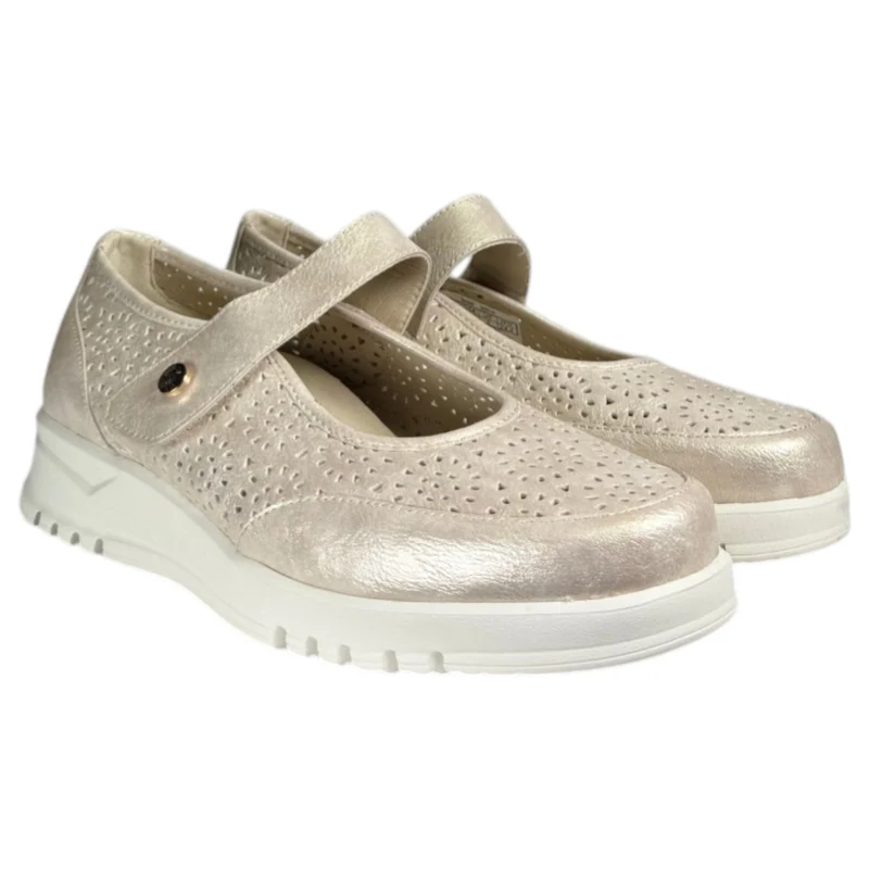 Zapatos Pitillos Merceditas 20300 Oro