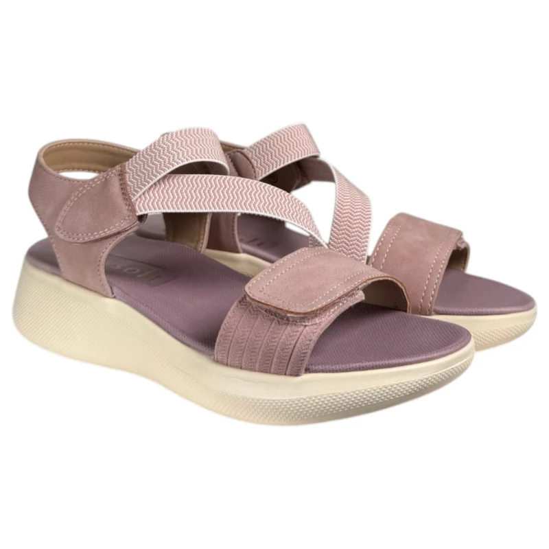 Sandalias Mysoft Elásticos 26M362 Malva