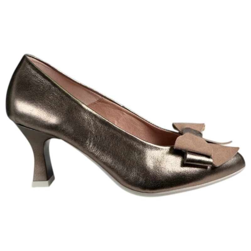 Zapatos Pitillos Salón Lazo 11192 Bronce