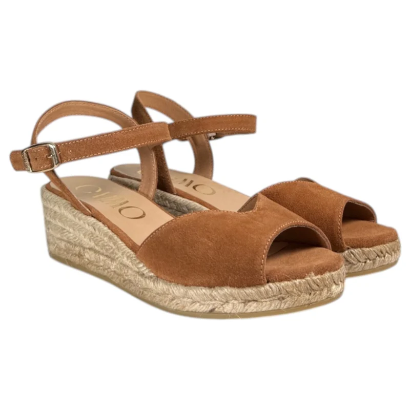 Alpargatas Gaimo Lussy Pesca Baby Silk Cuero