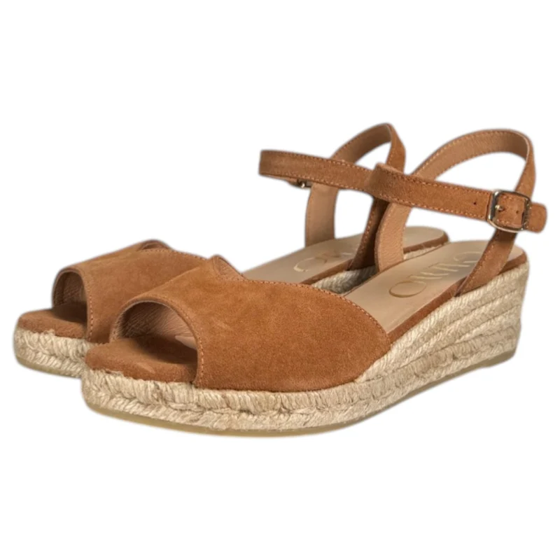 Alpargatas Gaimo Lussy Pesca Baby Silk Cuero