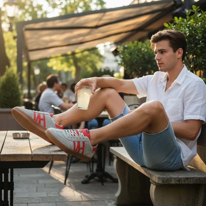 Sneaker Harper & Neyer Hamptons Colors Mid Military