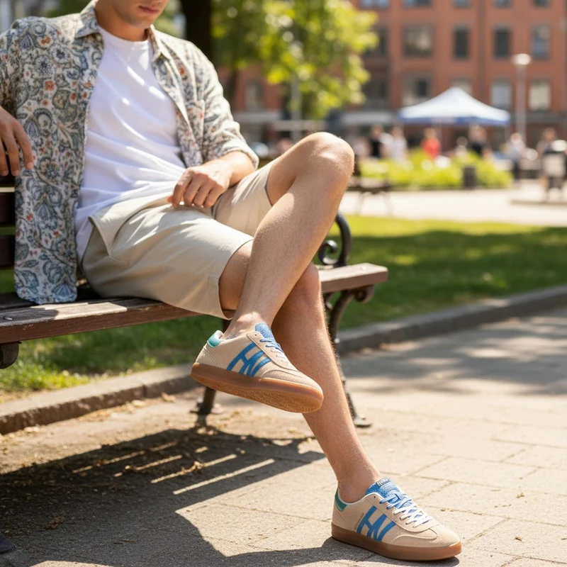 Sneaker Harper & Neyer Hamptons Colors Warm Camel