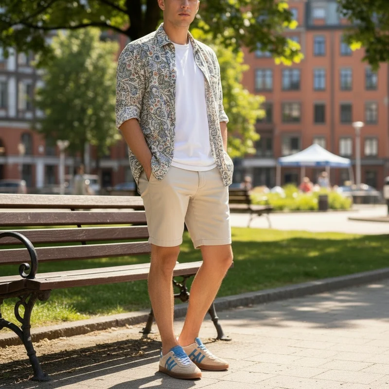 Sneaker Harper & Neyer Hamptons Colors Warm Camel