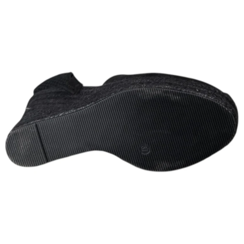 Alpargatas Corina Cintas M6341 Negro