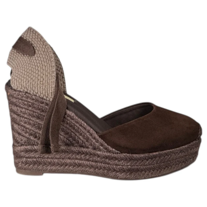 Alpargatas Corina Cintas M6341 Café