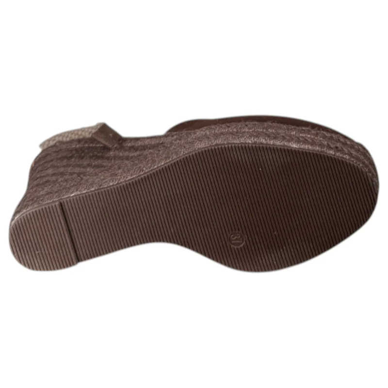 Alpargatas Corina Cintas M6341 Café