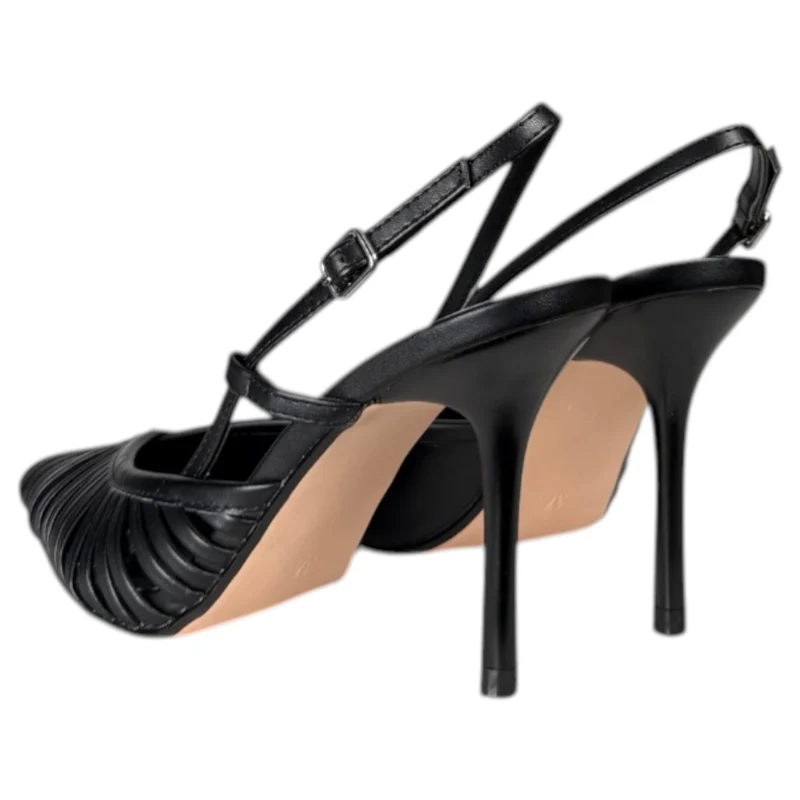 Zapatos de Salón Corina Destalonados M6220 Negro