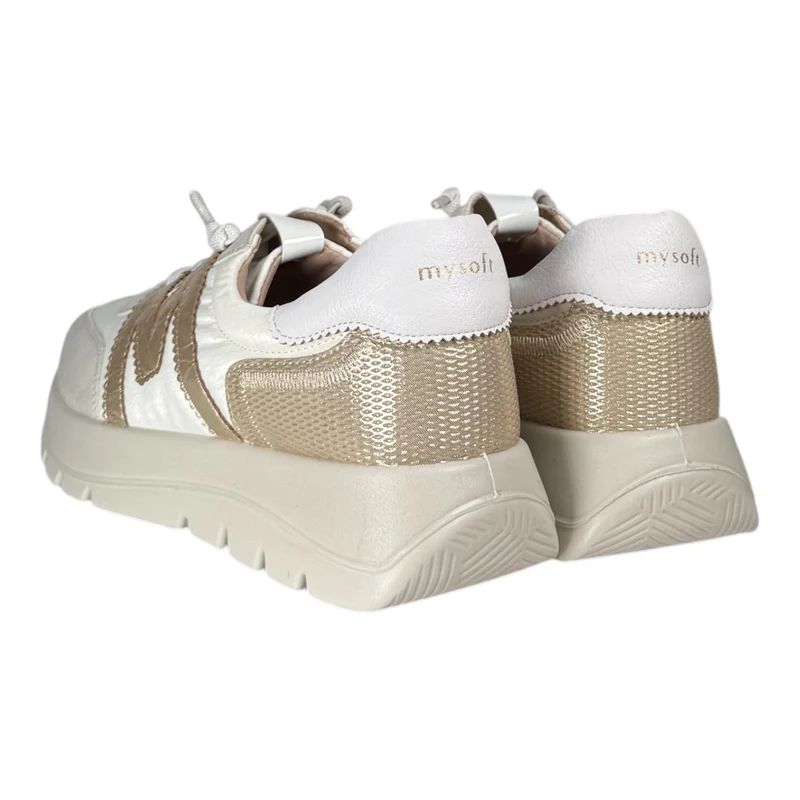 Zapatos Deportivos Mysoft 26M268 Platino