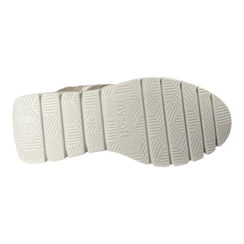 Zapatos Deportivos Mysoft 26M268 Platino
