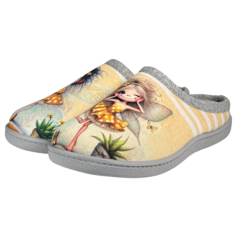 Zapatillas de Casa Plumaflex Hadas 12317 Amarillo