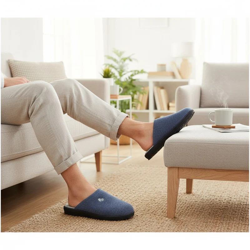 Zapatillas de Casa Plumaflex 80051 Marino