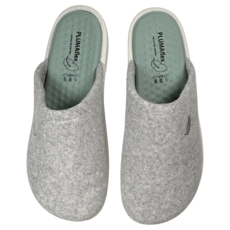Zapatillas de Casa Plumaflex 80009 Gris