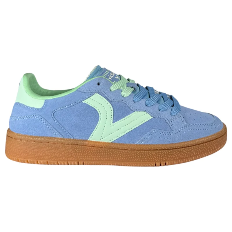 Zapatillas Victoria Smash Suede 8806116 Celeste