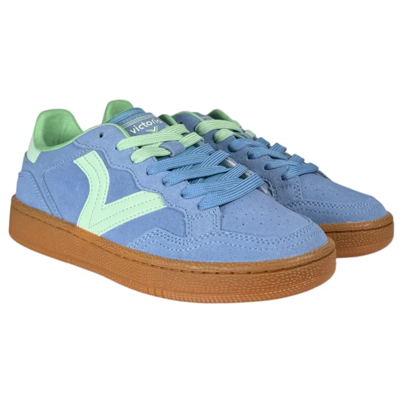 Zapatillas Victoria Smash Suede 8806116 Celeste