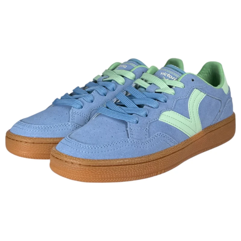 Zapatillas Victoria Smash Suede 8806116 Celeste