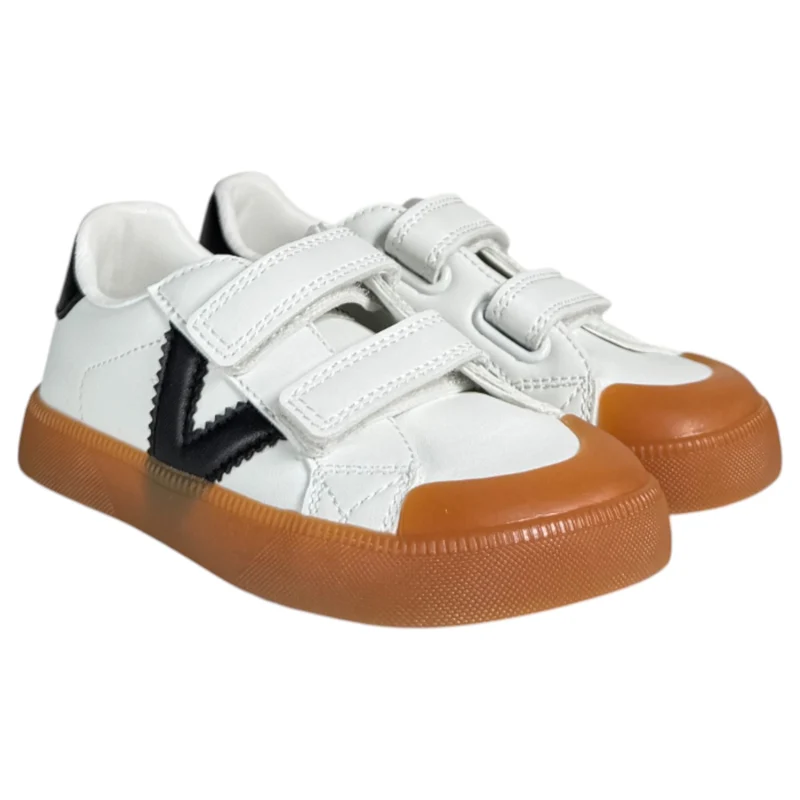 Zapatillas Victoria Barefoot Oliver Tiras 1356102 Blanco