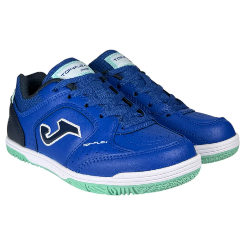 Zapatillas Joma Top Flex Jr 2604 Royal Azul Indoor